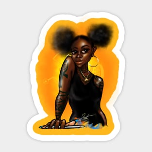 Black girl Magic Sticker